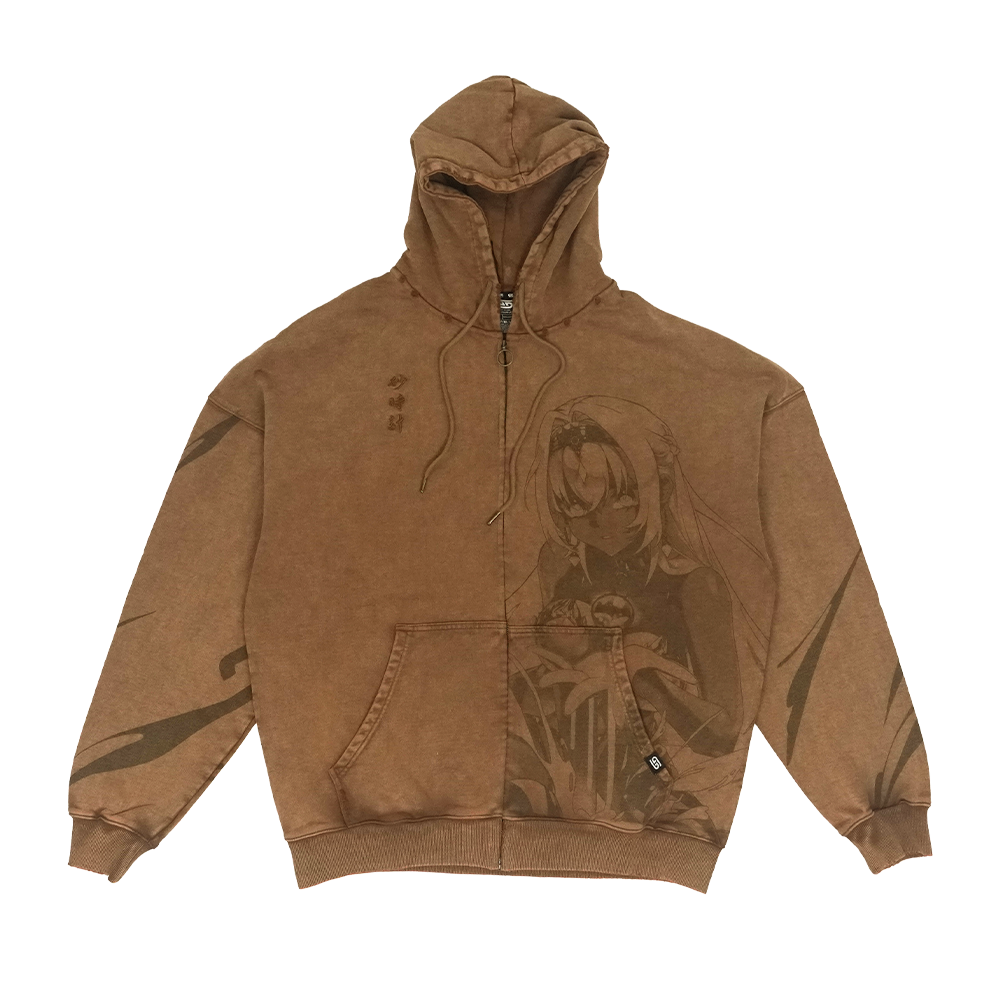 Oracle Of Time: Sandstorm Zip Hoodie