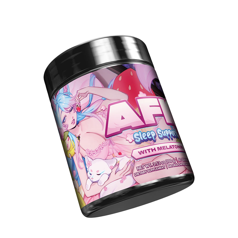 Afk+ (With Melatonin): Bananaberry Bedtime By Silvervale - 40 Servings - Image 2