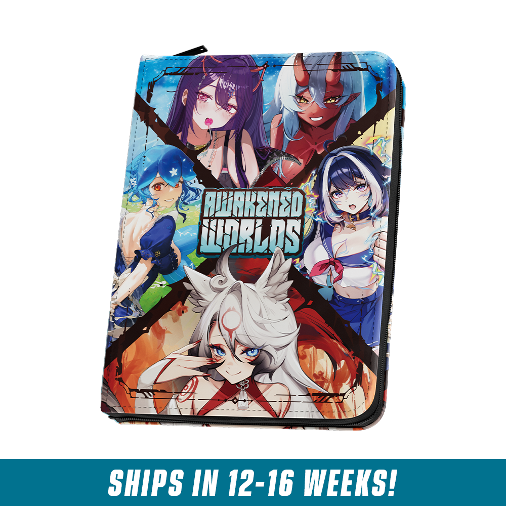 Xl Toploader Binder: Awakened Worlds Edition