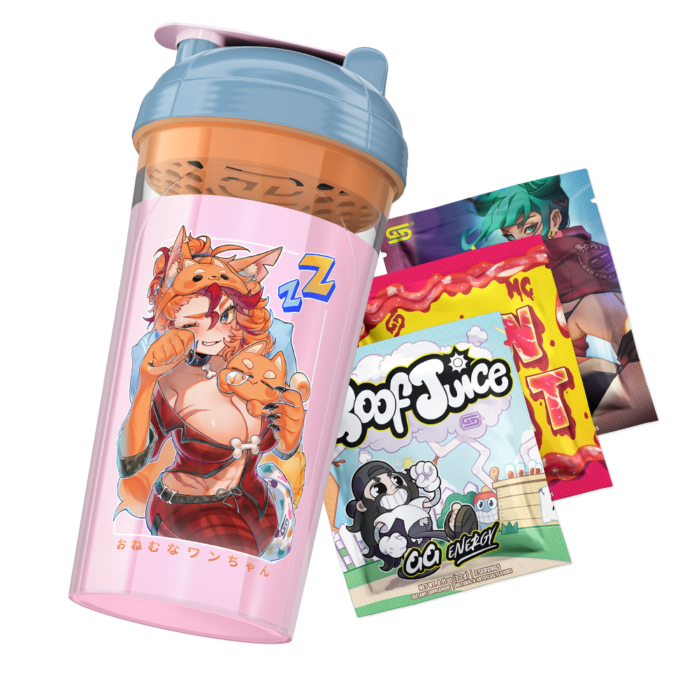 Waifu Cups X Buffpup & Shiabun: Sleep Over