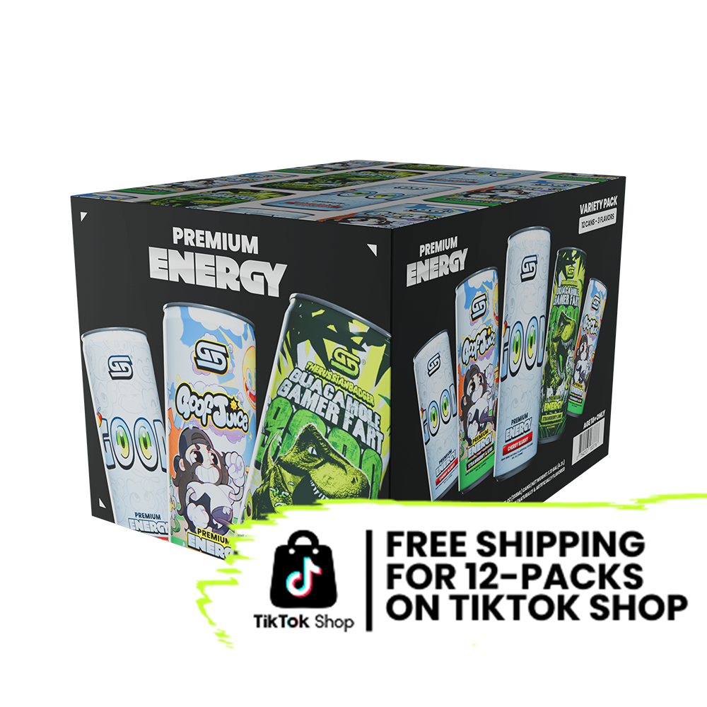 Gg Premium Energy - Variety Pack (12 Cans)