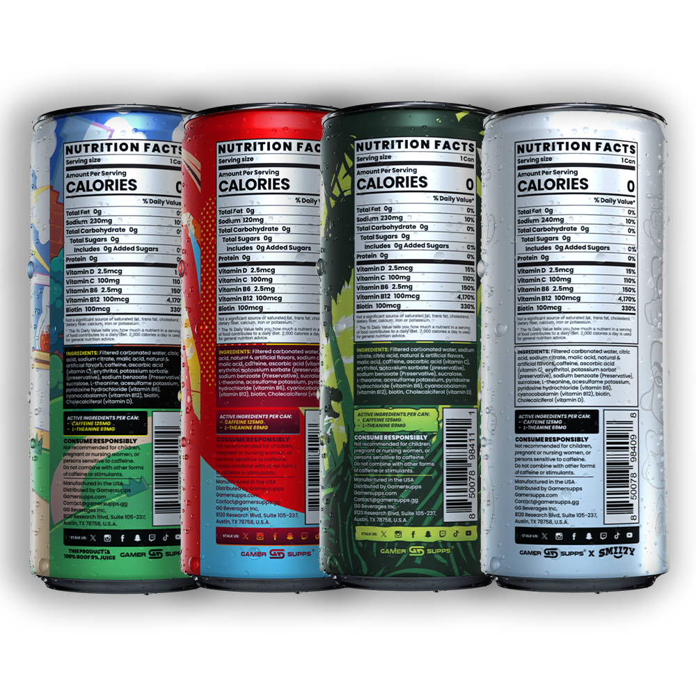 Gg Sugar Free Premium Energy - Single Can Blind Box - Image 2