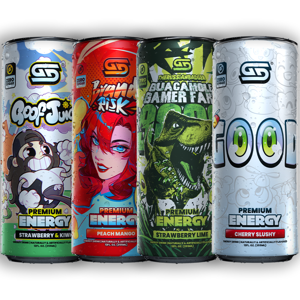 Gg Sugar Free Premium Energy - Variety Pack (12 Cans) - Image 5
