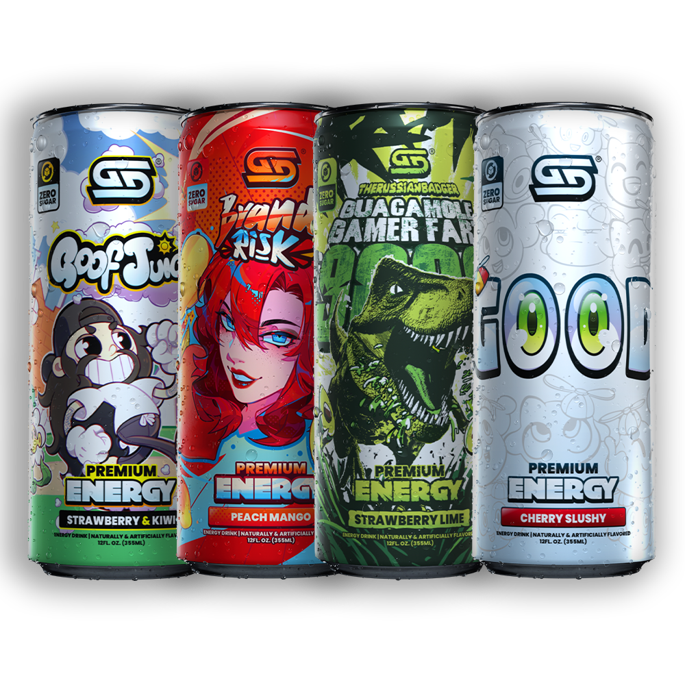 Gg Sugar Free Premium Energy - Single Can Blind Box