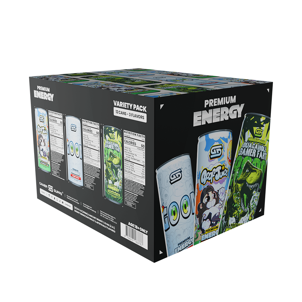 Gg Premium Energy - Variety Pack (12 Cans) - Image 2
