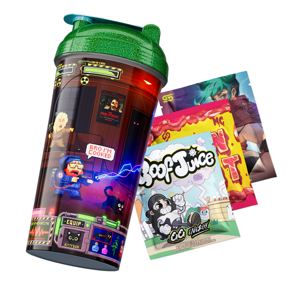 Pixel Cups X Caseoh