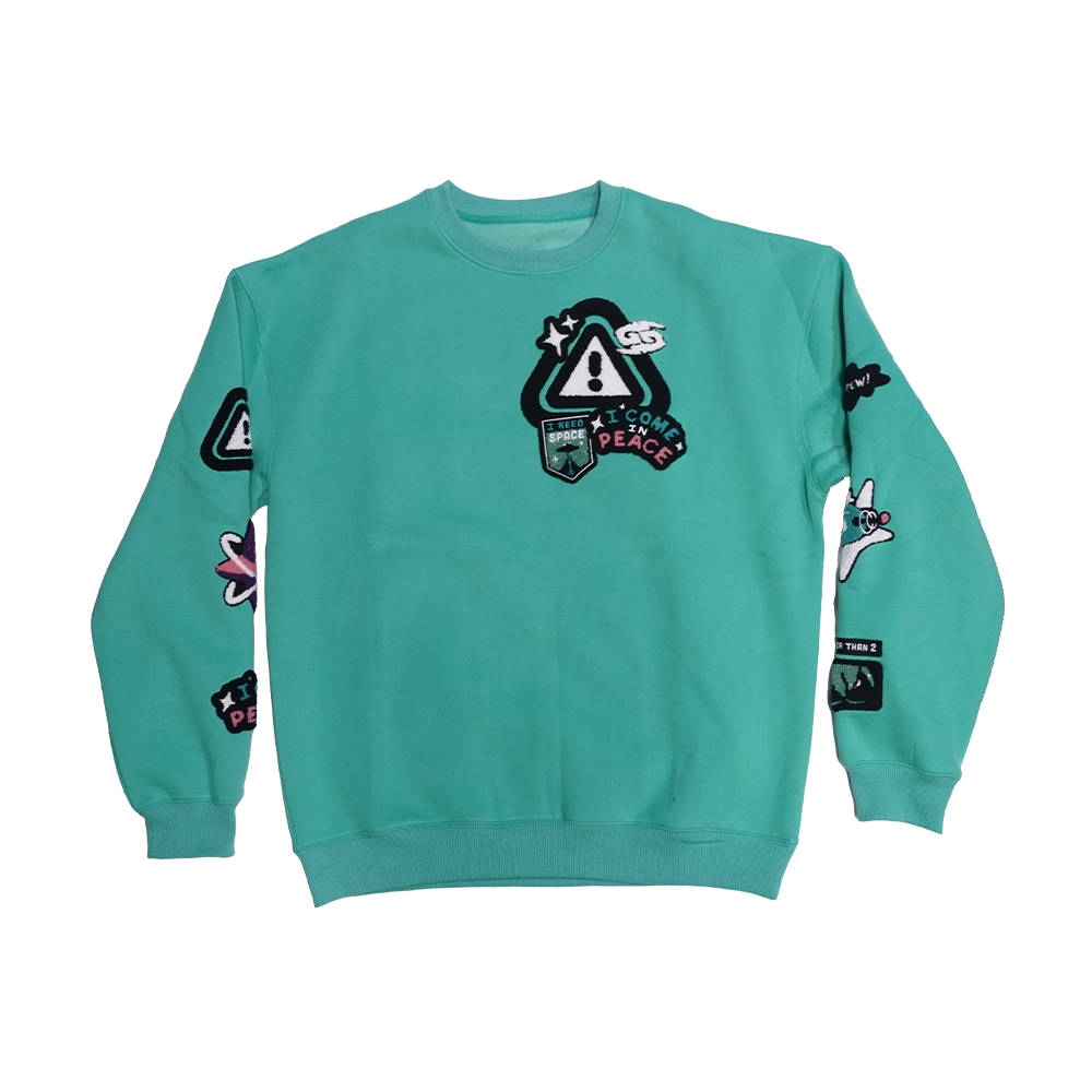 I Come In Peace Crewneck - Image 2