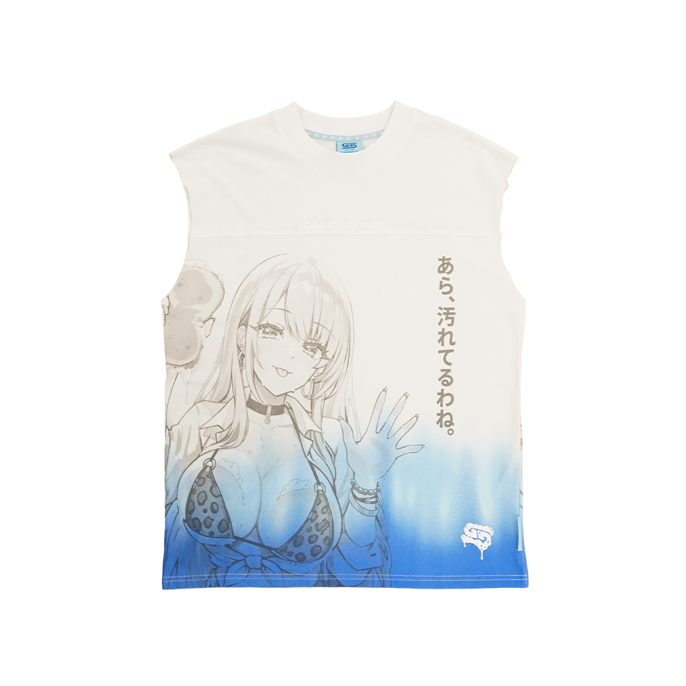 Daisy Detailing: Sleeveless Shirt - Image 4