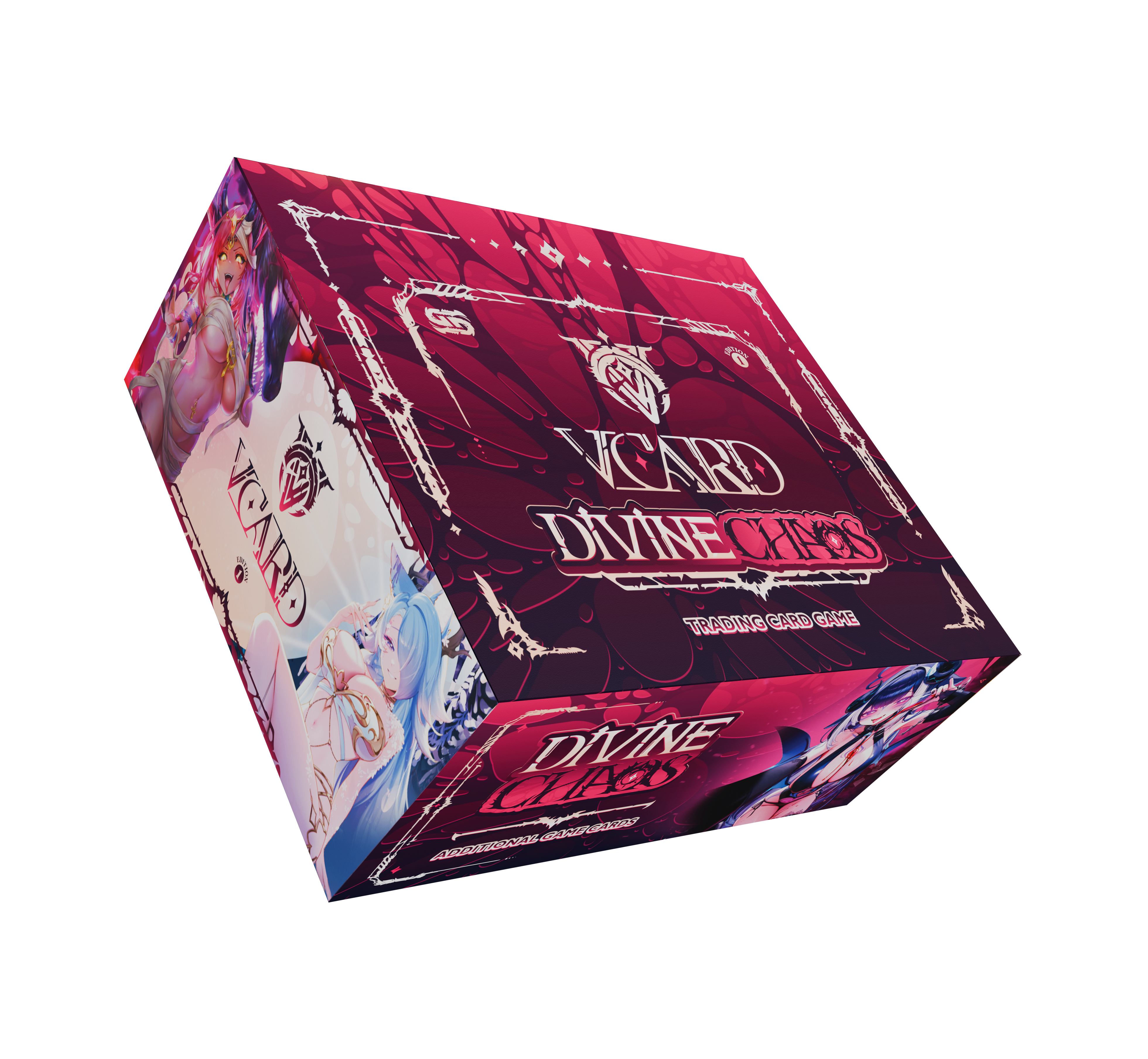 Vcard Set 3: Divine Chaos First Edition Booster Box - Image 3