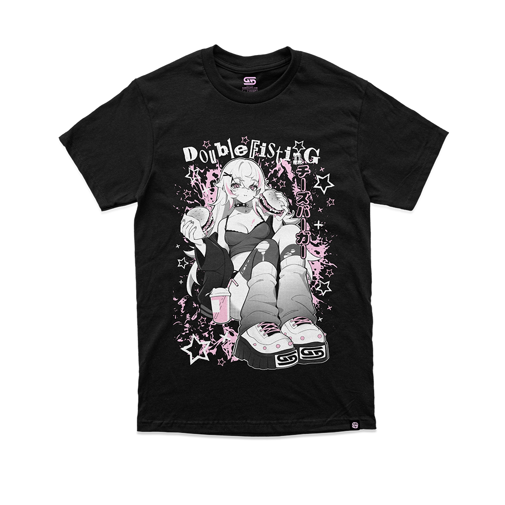 Waifu Shirt: Double Fisting