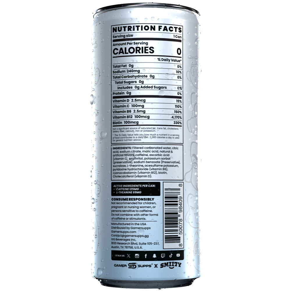 Gg Sugar Free Premium Energy - Variety Pack (12 Cans) - Image 9