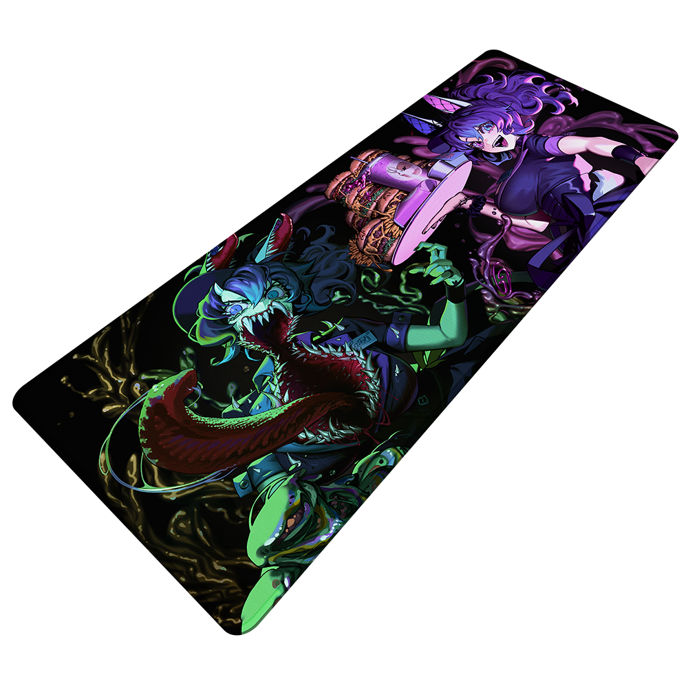 Cottontailva: Gluttony Mousepad - Image 2