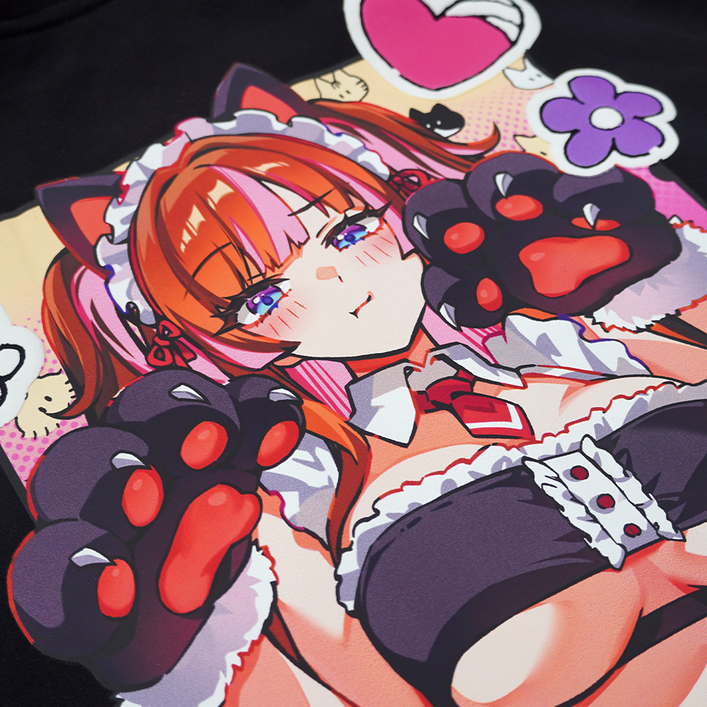Nyan Service: Cat Ear Zip Hoodie - Image 3
