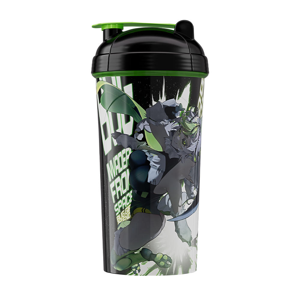 Waifu Cups X Space Invader Juniper: All Over Print Shaker - Image 4