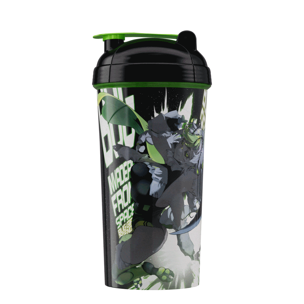 Waifu Cups X Space Invader Juniper: All Over Print Shaker - Image 2