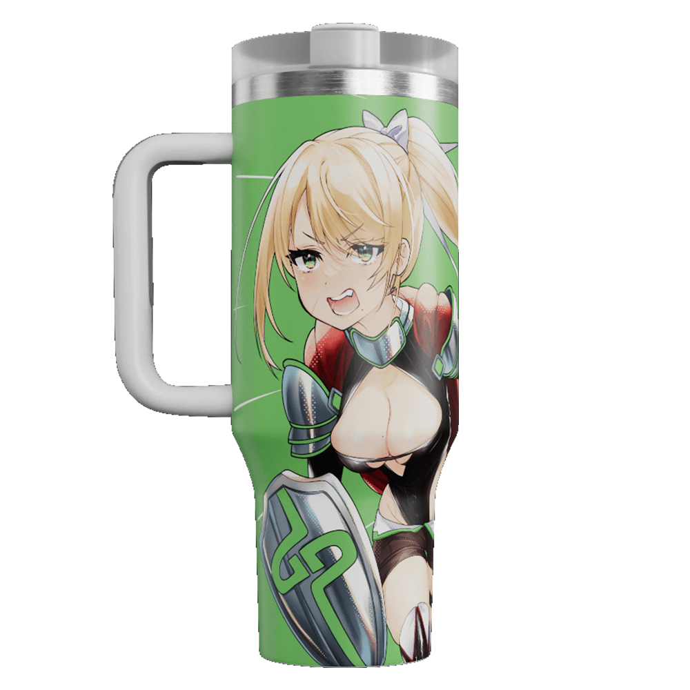 Metal Waifu Tumbler: Knight - Image 3