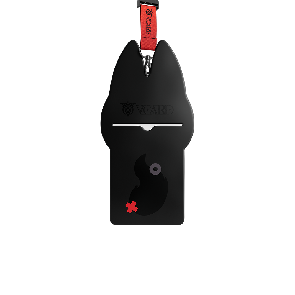 Vcard Divine Chaos: Lanyard Card Holder - Image 13