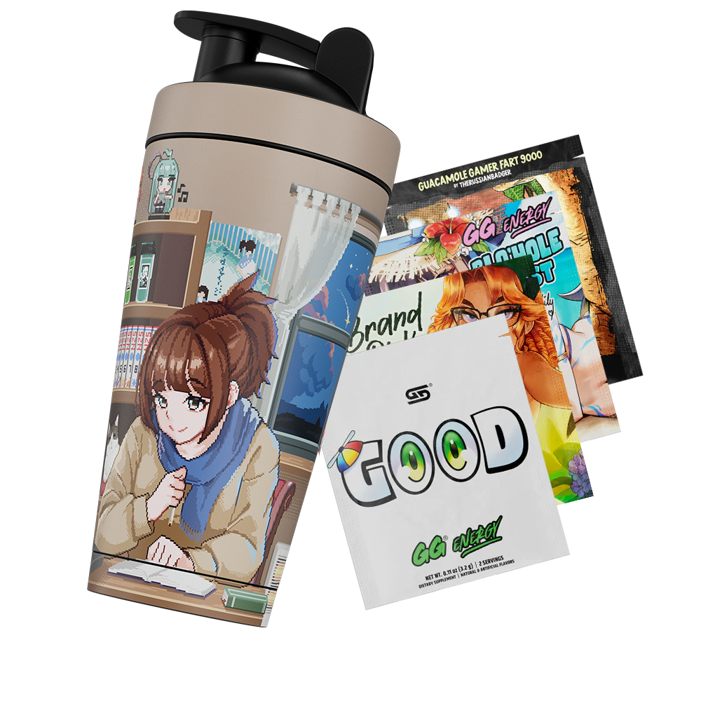 Pixel Cups: Lo-Fi Kohai Metal Shaker