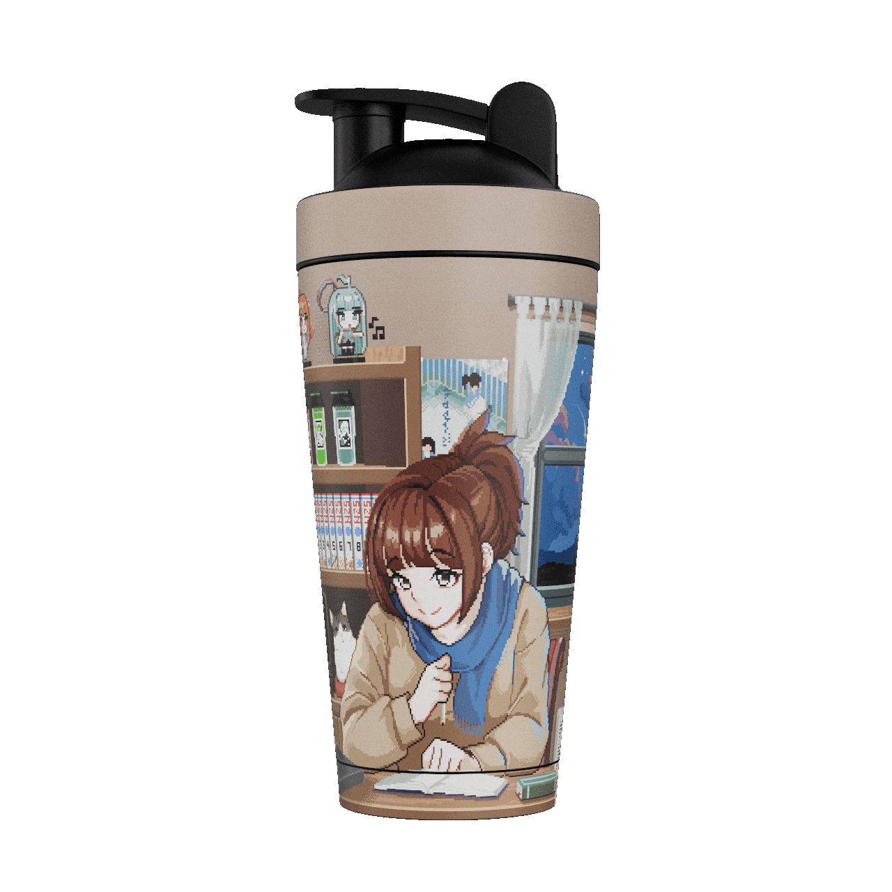 Pixel Cups: Lo-Fi Kohai Metal Shaker - Image 2