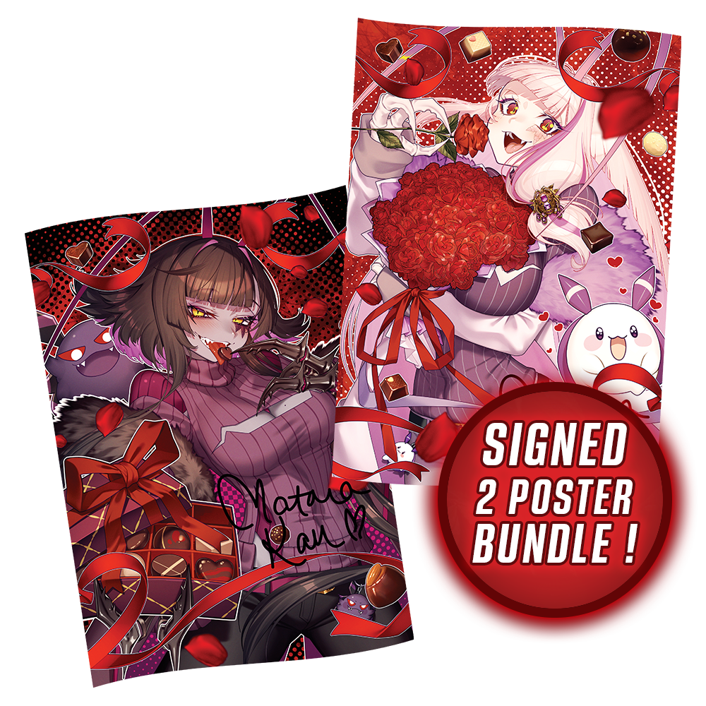 Matara Kan: Signed Valentine's Poster Bundle
