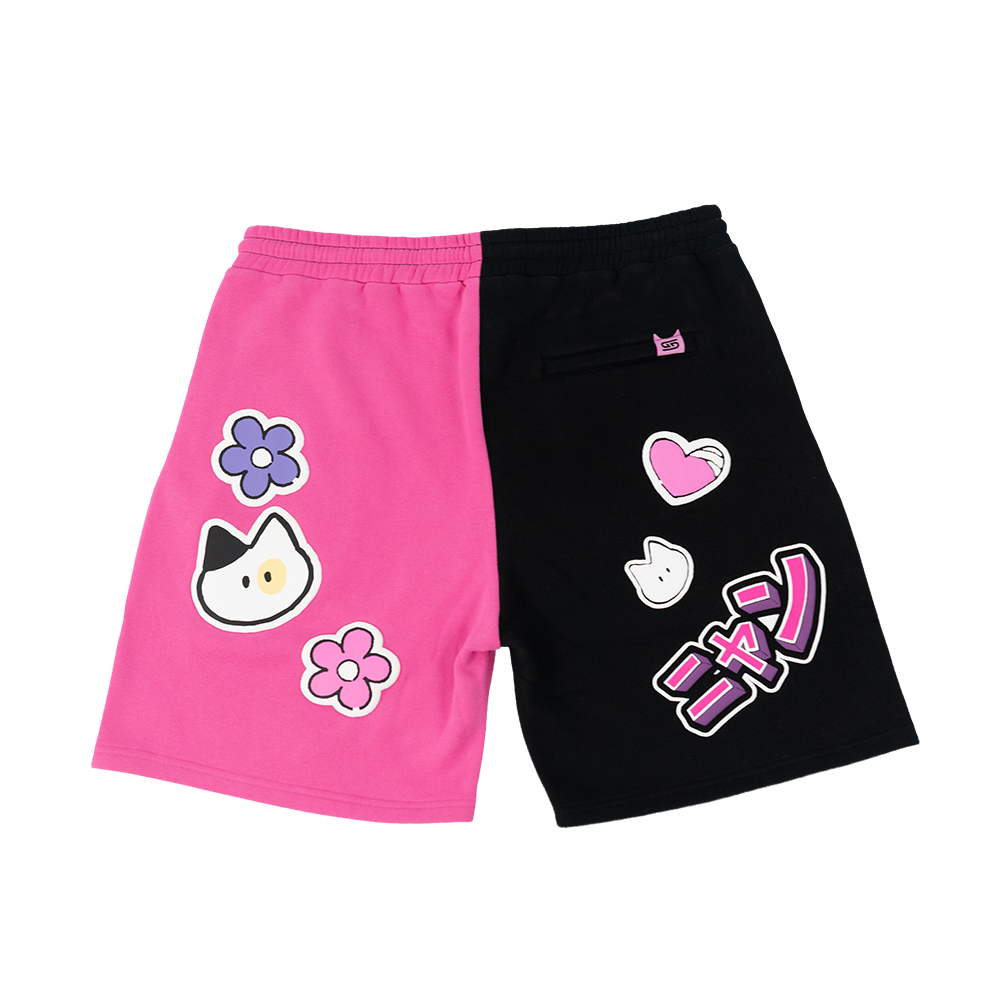 Nyan Service: Sticker Bombed Shorts - Image 2