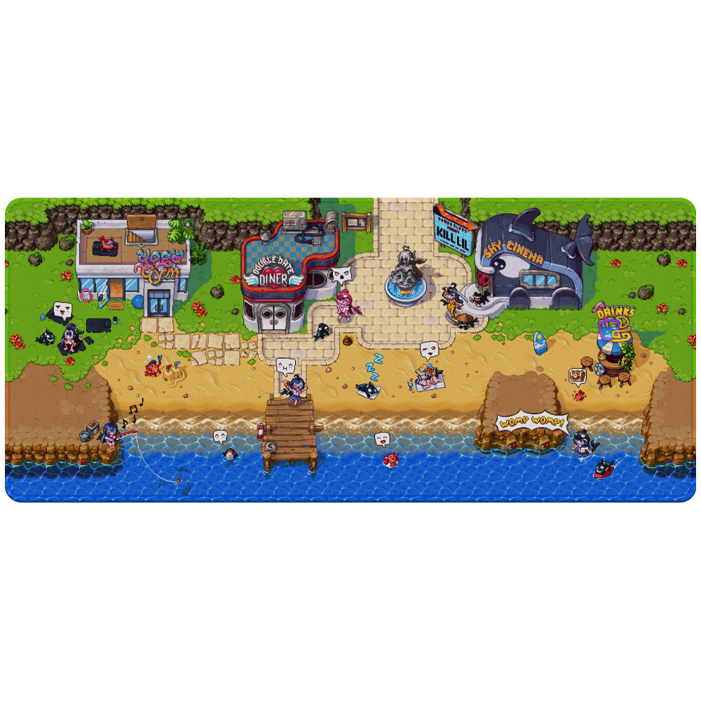 Pixel Cups X Shylily Mouse Pad
