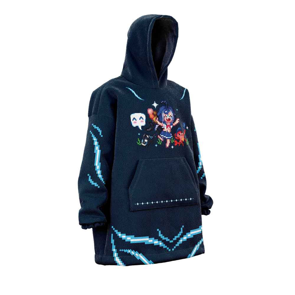 Pixel Cups X Shylily Hooded Blanket