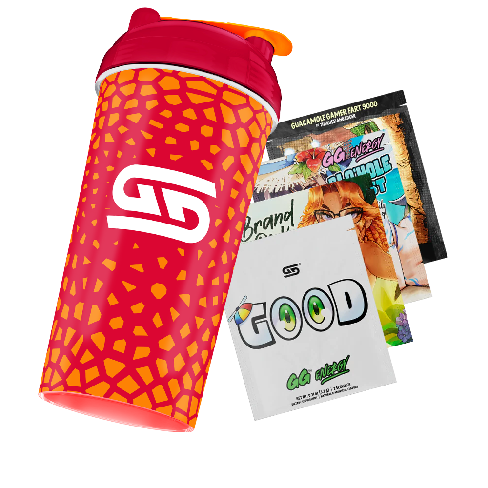 24Oz All Over Print Shaker - Fire Breather