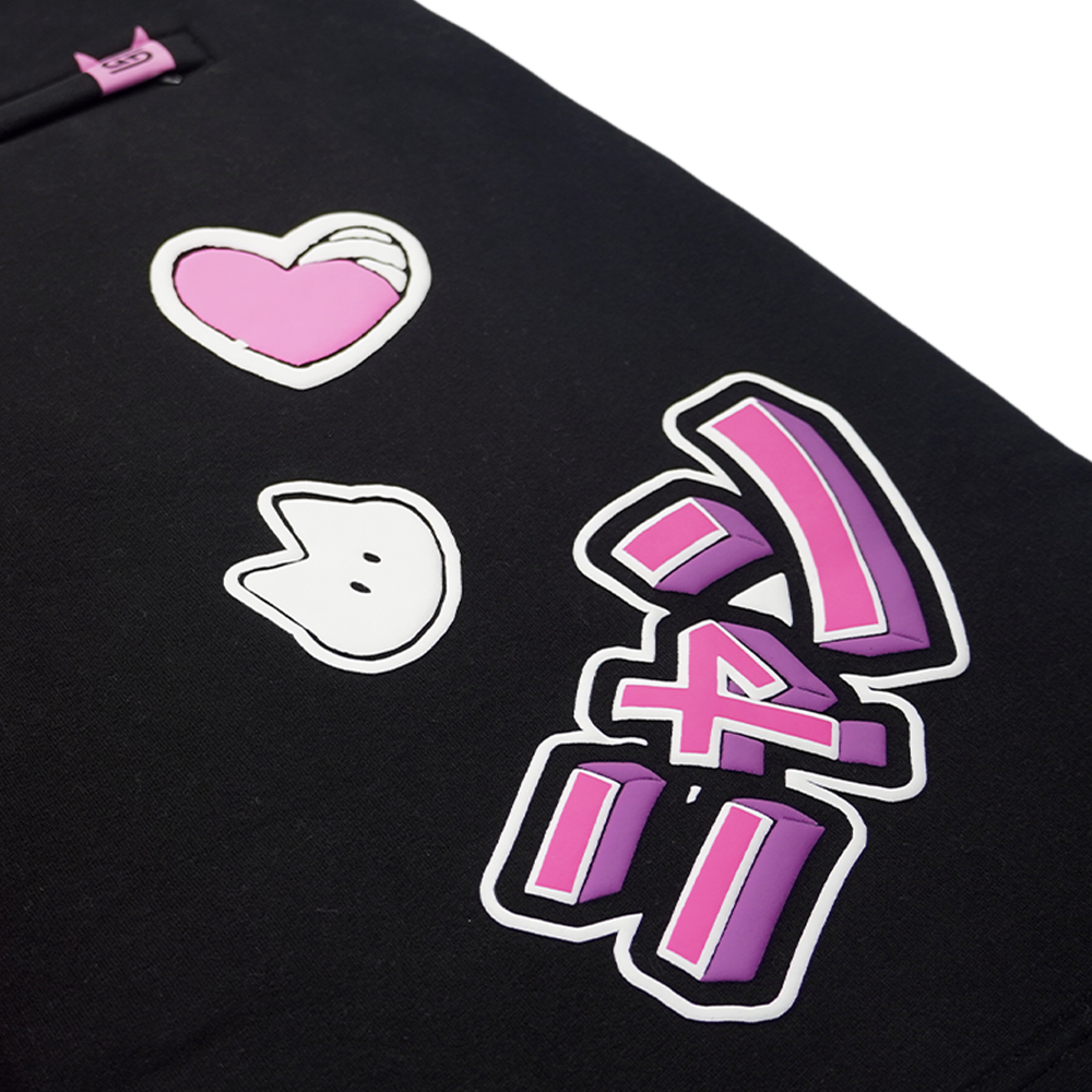 Nyan Service: Sticker Bombed Shorts - Image 4