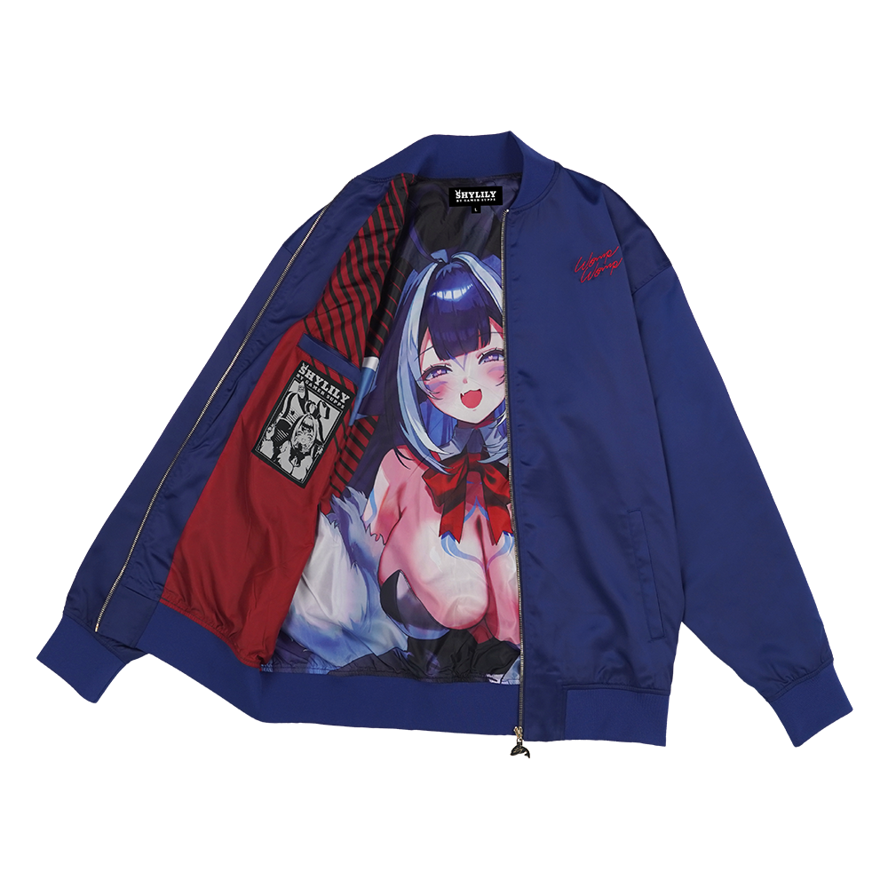 Shylily: Bunny Lily Womp Womp Satin Jacket