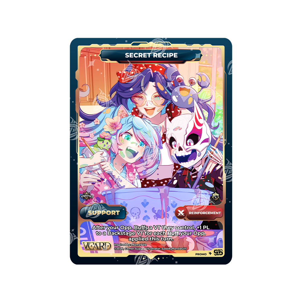 Mamavale: "Secret Recipe" Vcard Promo Card - Image 2