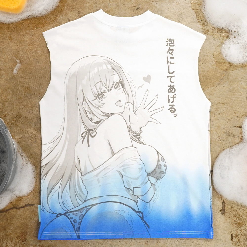 Daisy Detailing: Sleeveless Shirt - Image 2