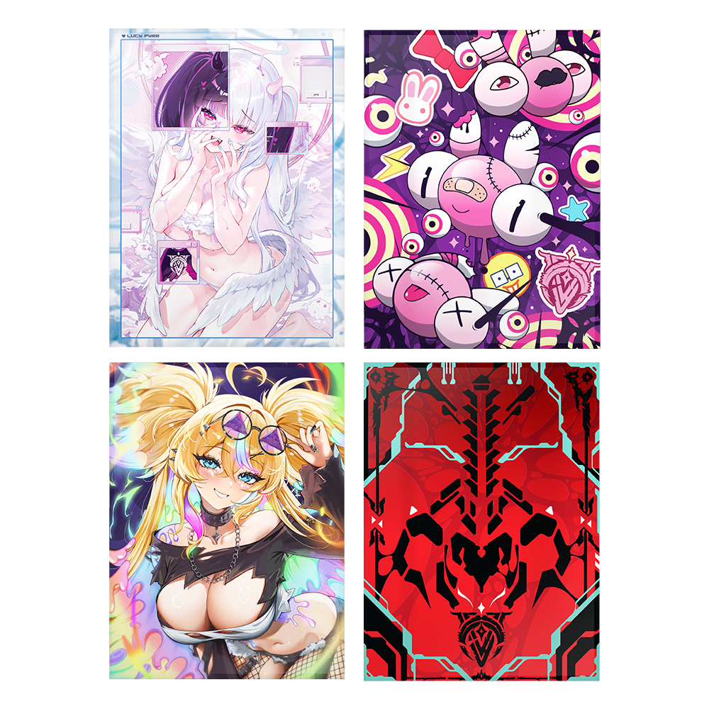 Vcard Card Sleeves: Divine Chaos V2