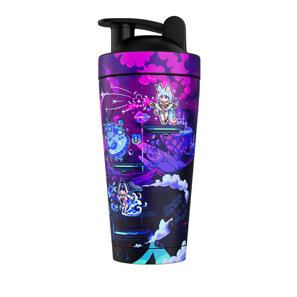 Pixel Cups: Smash Me Bro Metal Shaker - Image 3
