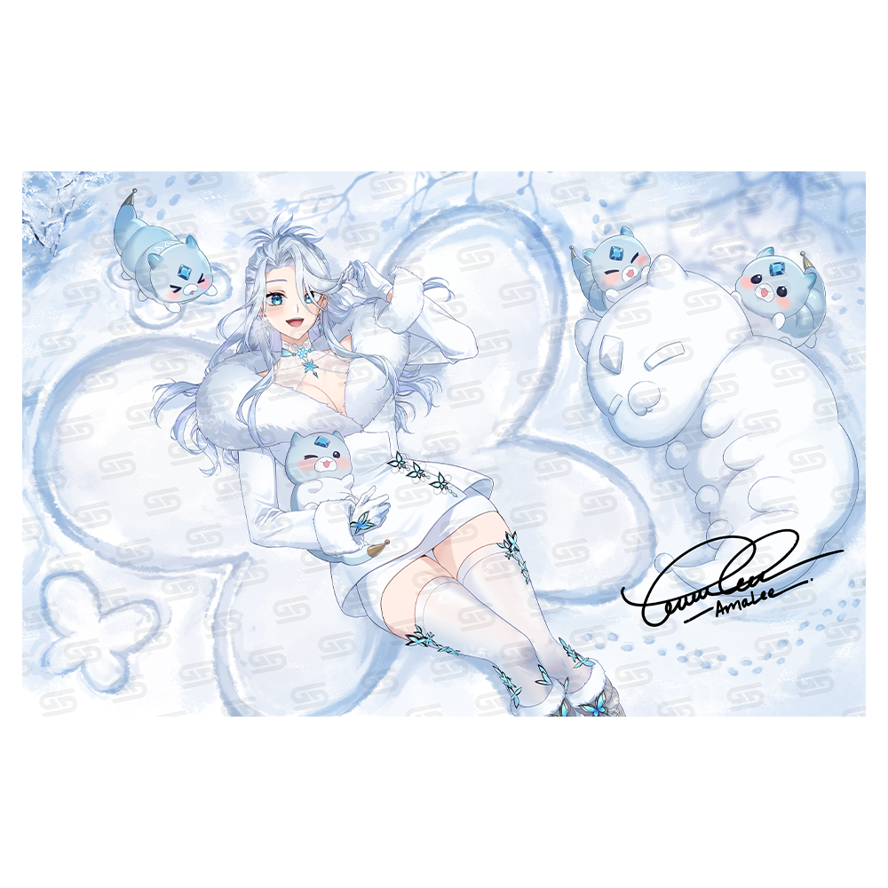 Amalee & Scufflings: Snow Angels - Signed Poster