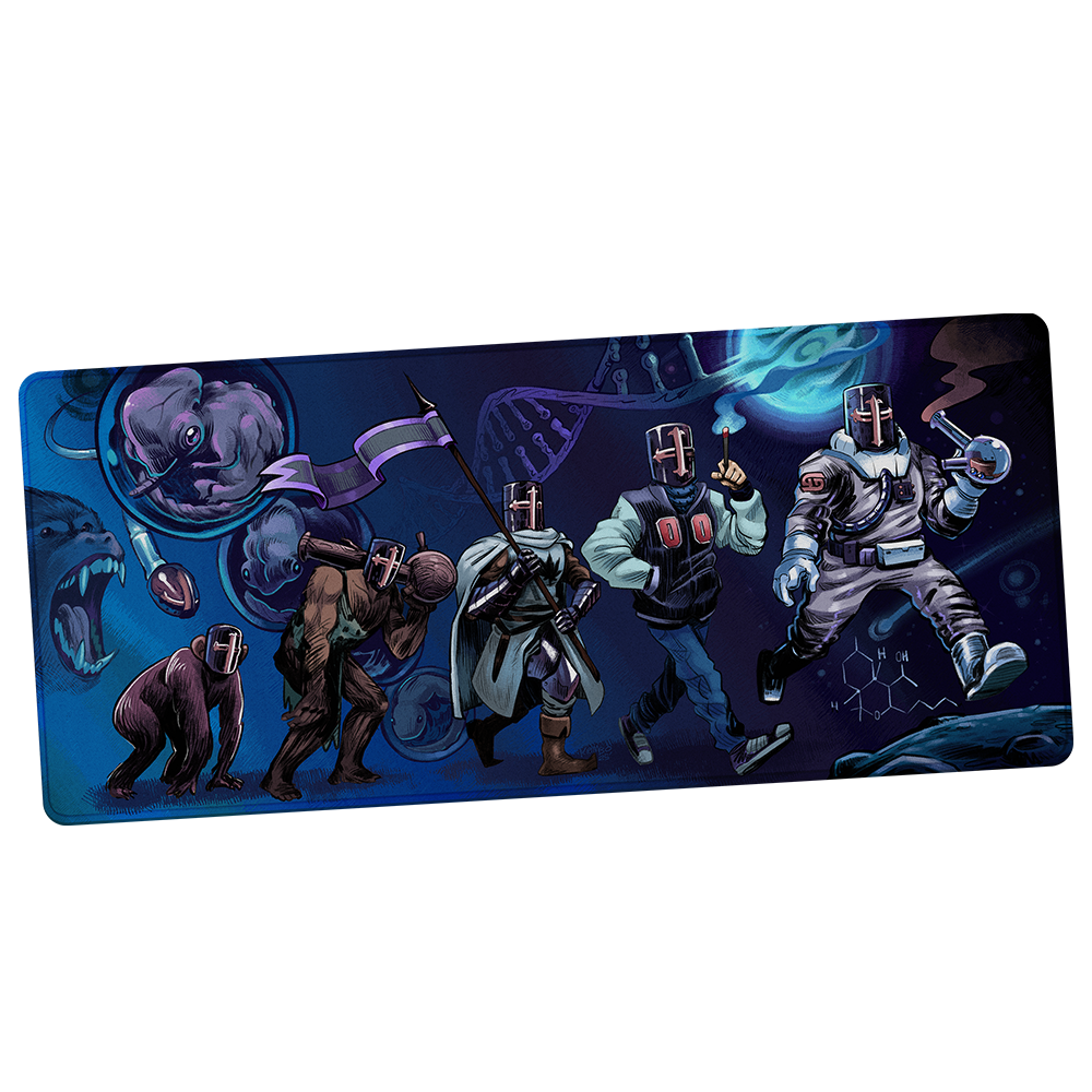 Evolution Of Swag Mousepad