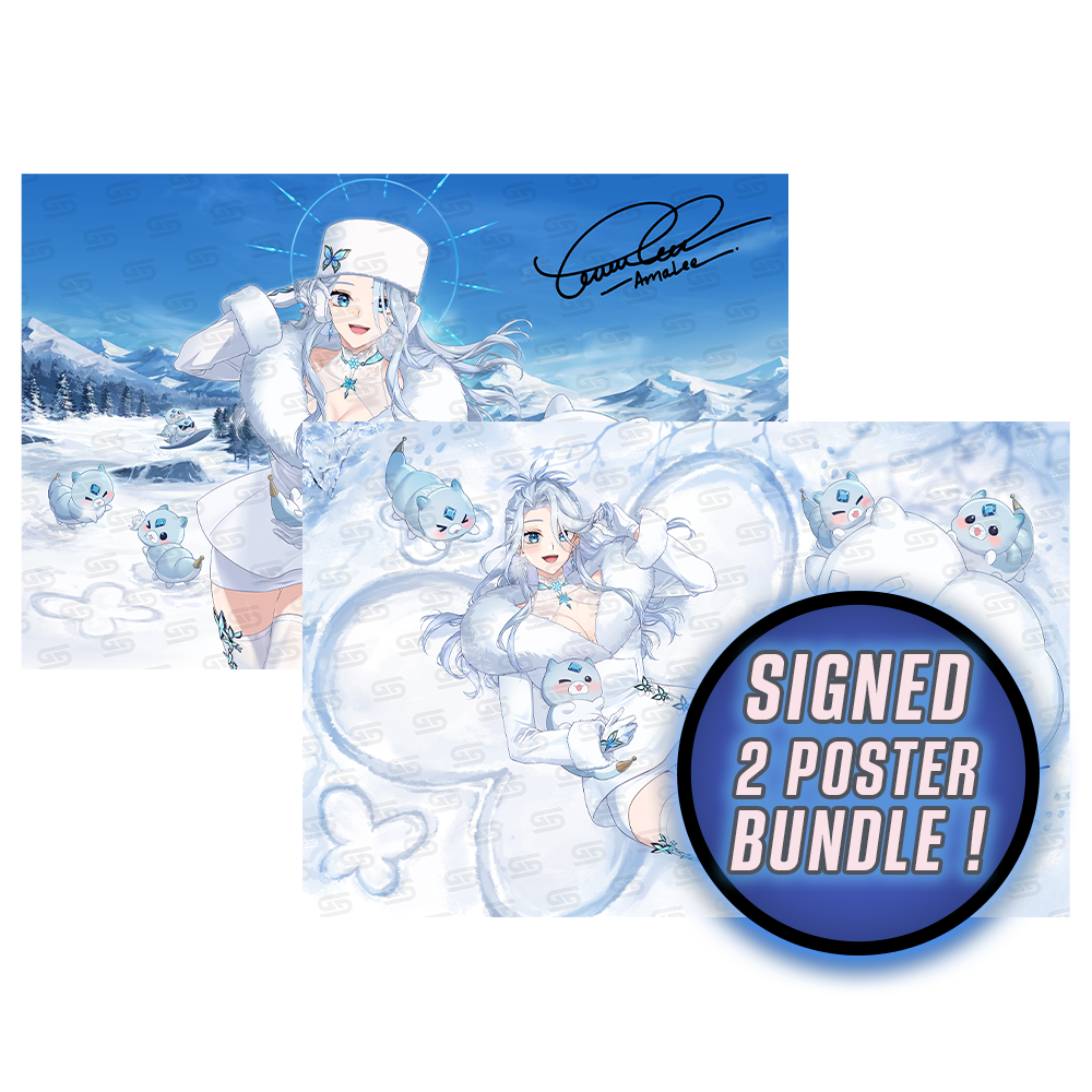 Amalee & Scufflings: Signed Poster Bundle