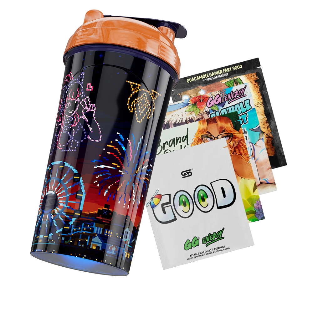 Pixel Cups: Fireworks