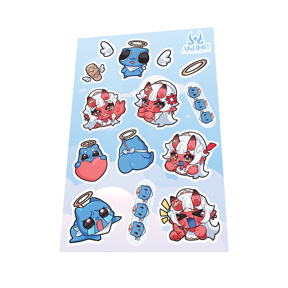 Yoclesh: Sticker Sheet