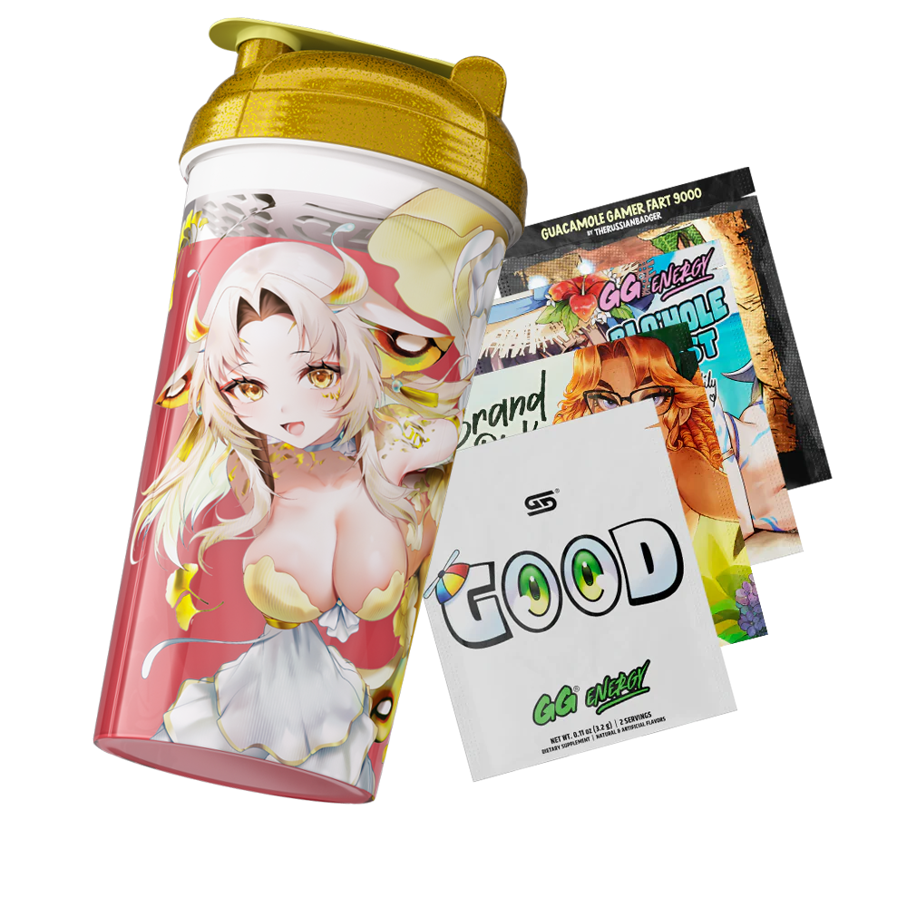 Waifu Cups X Yuzu: Moth-Koi All Over Print Shaker