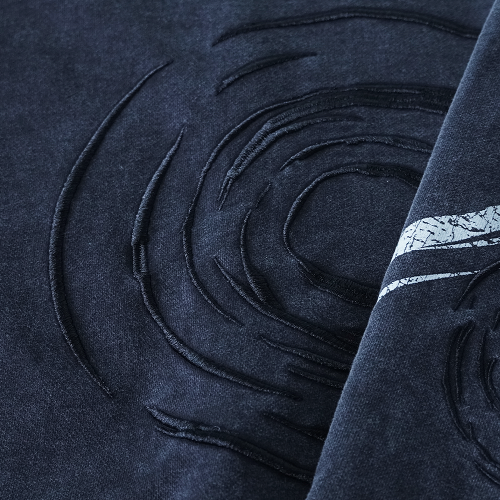 Holy Sheet: Boo! Distressed Zip-Up Hoodie - Image 4
