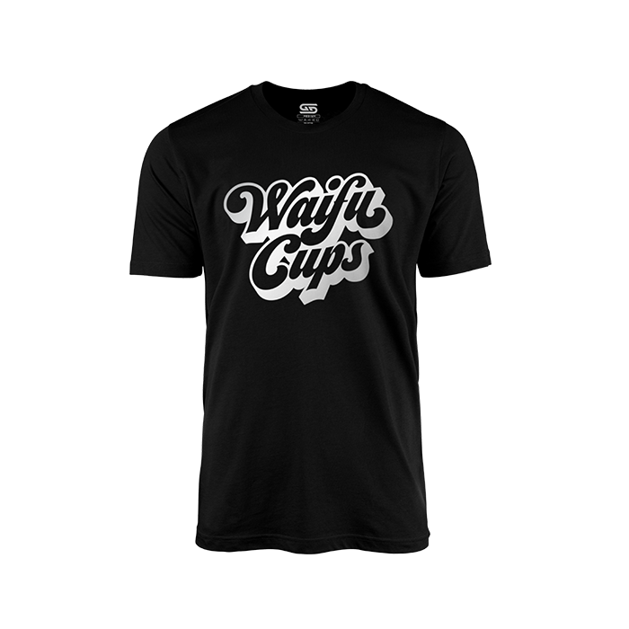 Waifu Cups Reflective Logo Tee