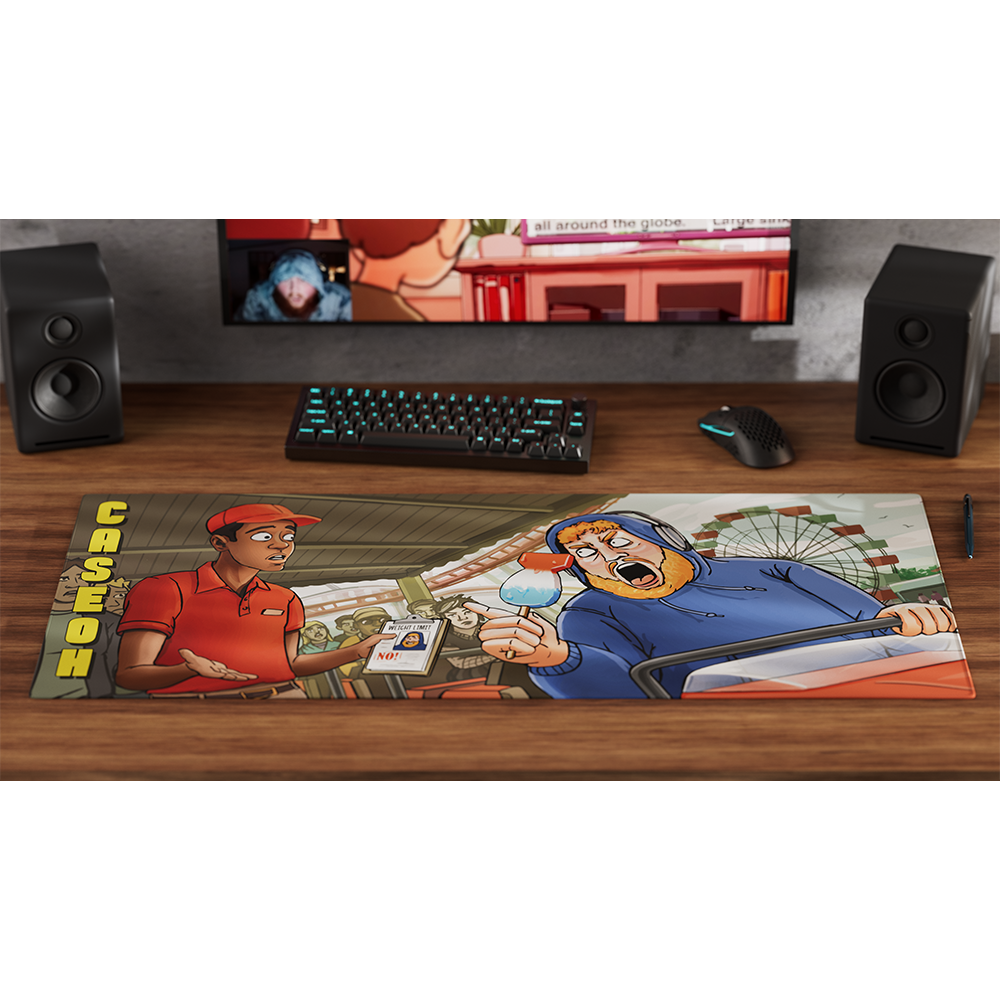 Caseoh's Nuclear Bombsicle Mouse Pad - Image 4