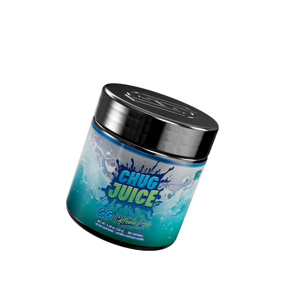 Chug Juice Gg By Lazarbeam Caffeine Free - 100 Servings - Image 3
