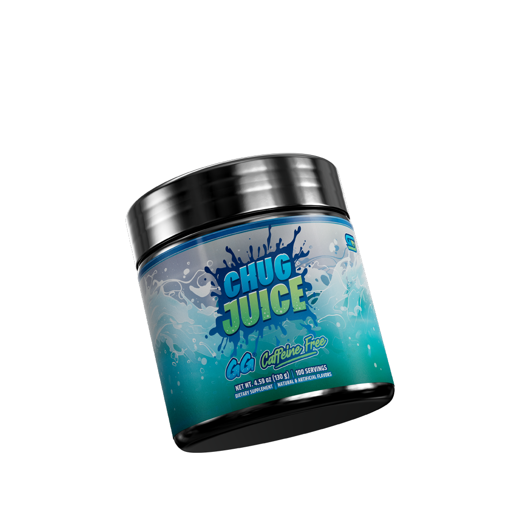 Chug Juice Gg By Lazarbeam Caffeine Free - 100 Servings - Image 2