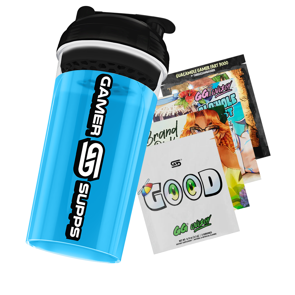 24Oz Gamer Supps Shaker Clear - 6 - Image 2
