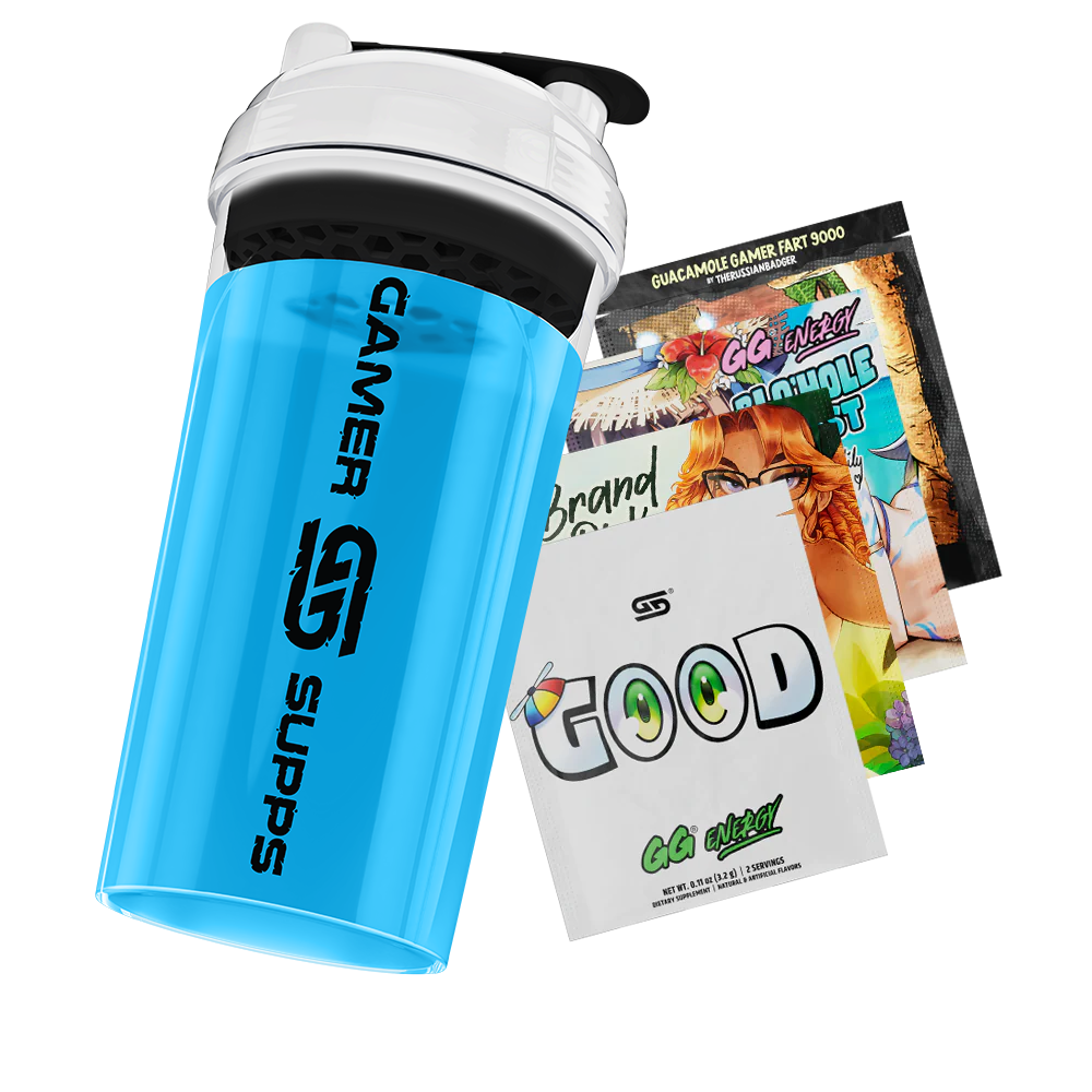 24Oz Gamer Supps Shaker Clear - 8 - Image 2