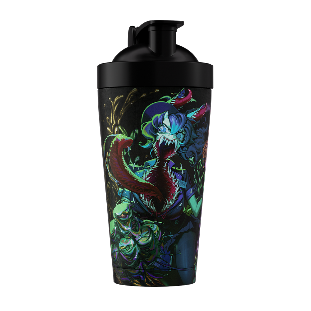 Waifu Cups X Cottontailva: Gluttony Metal Shaker - Image 4