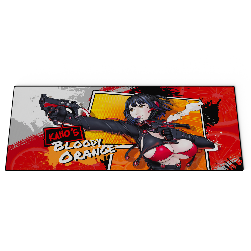 Kaho's Bloody Orange Mouse Pad