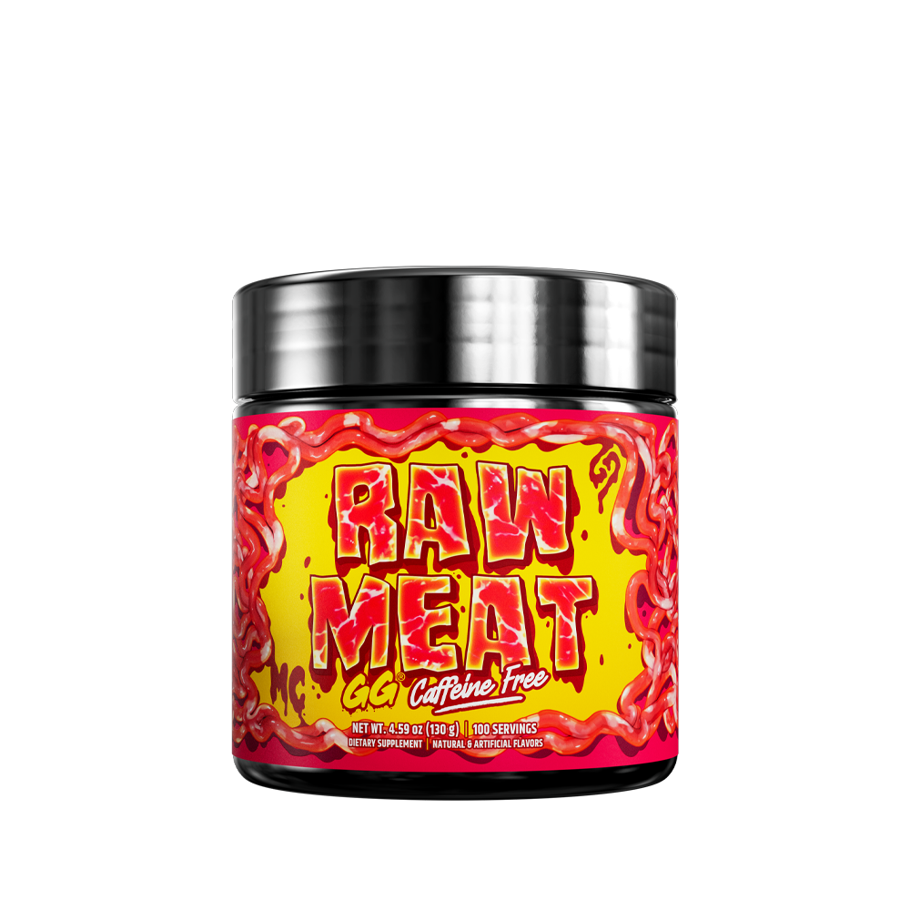Raw Meat Caffeine Free - 100 Servings